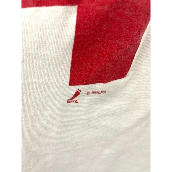 VTG Brendan Shanahan Detroit Red Wings TShirt Mens XL NHL Sport Attack #14 - Picture 9 of 15